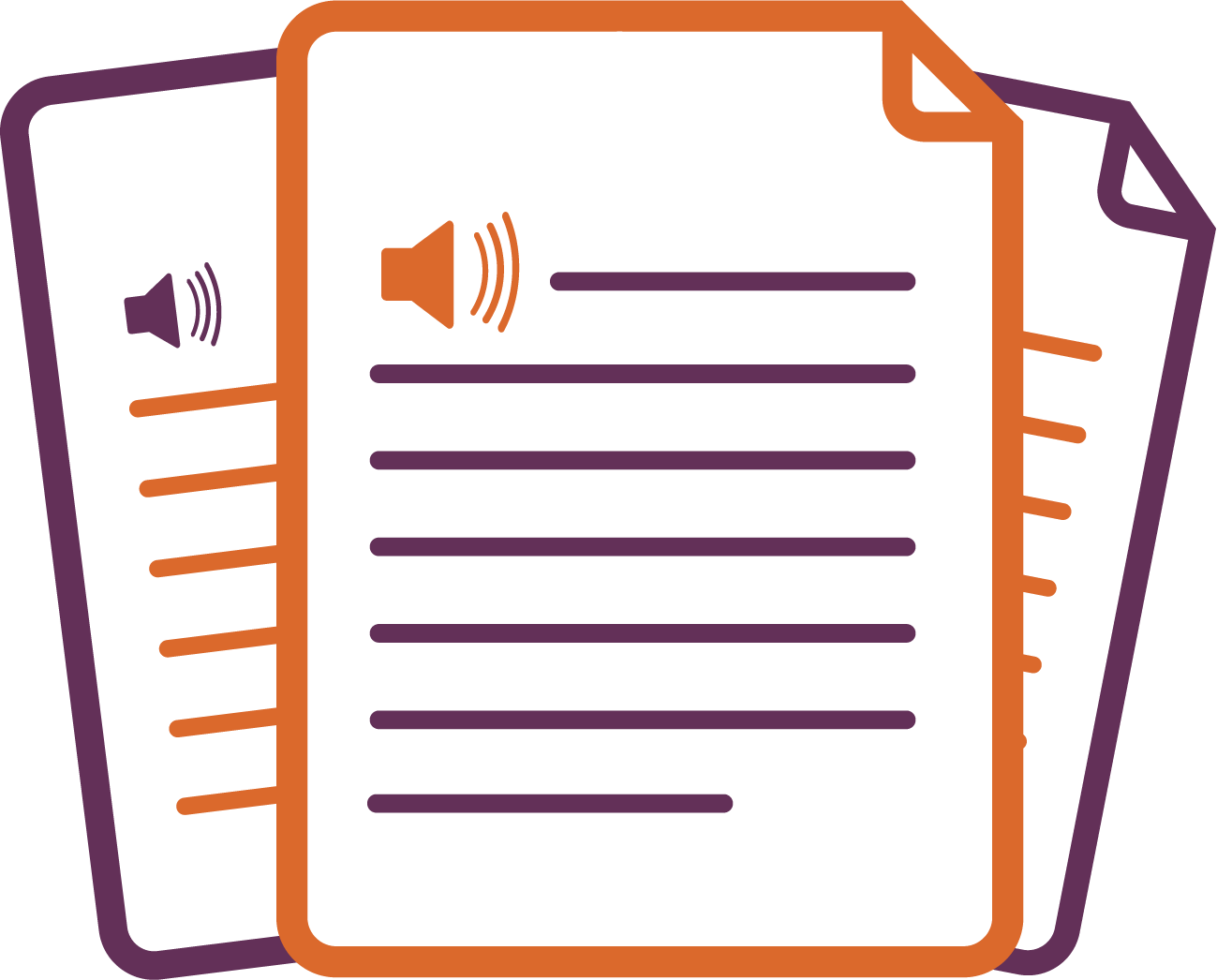 Noise record sheets icon