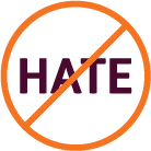 Hate related behaviour icon