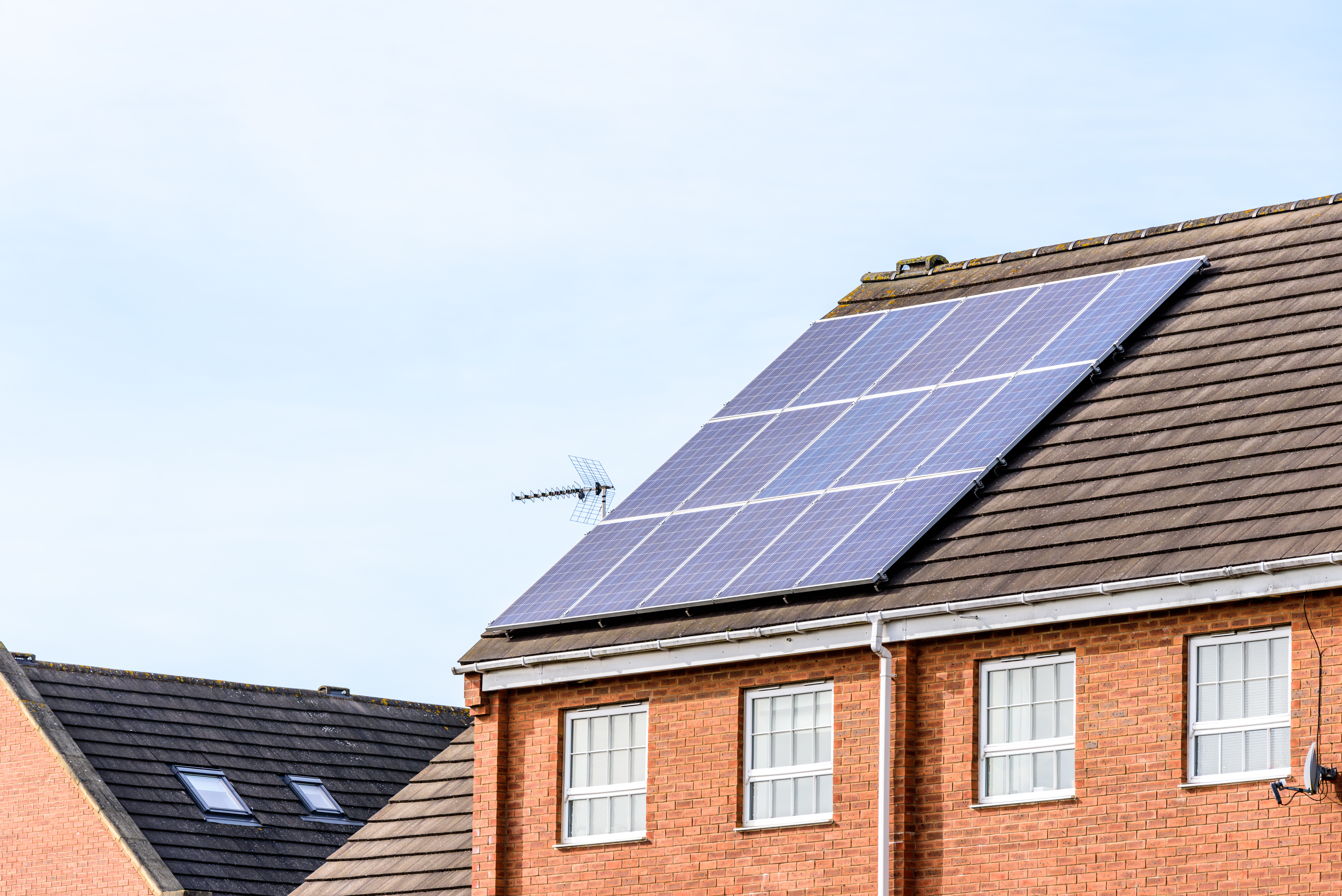 Solar Panels on Aspire Housing property