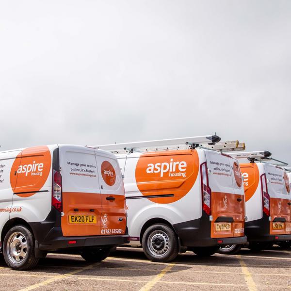 Aspire Housing Vans